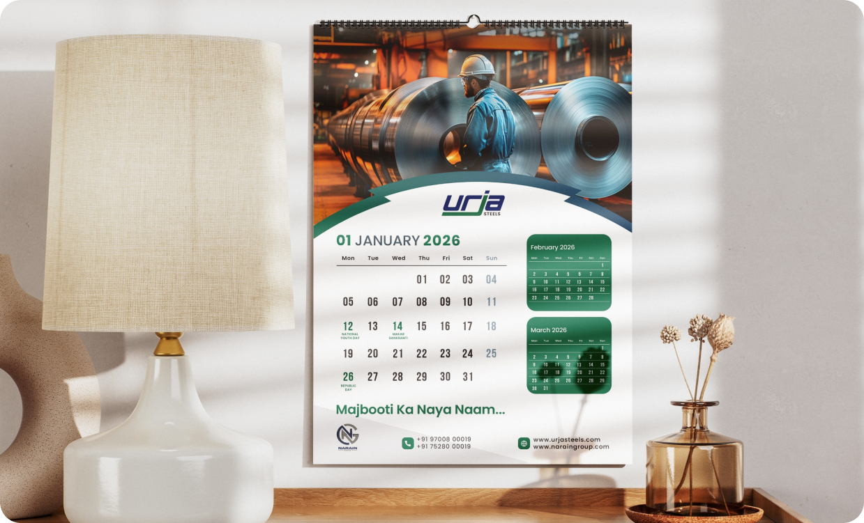 Desk Calendar Creative