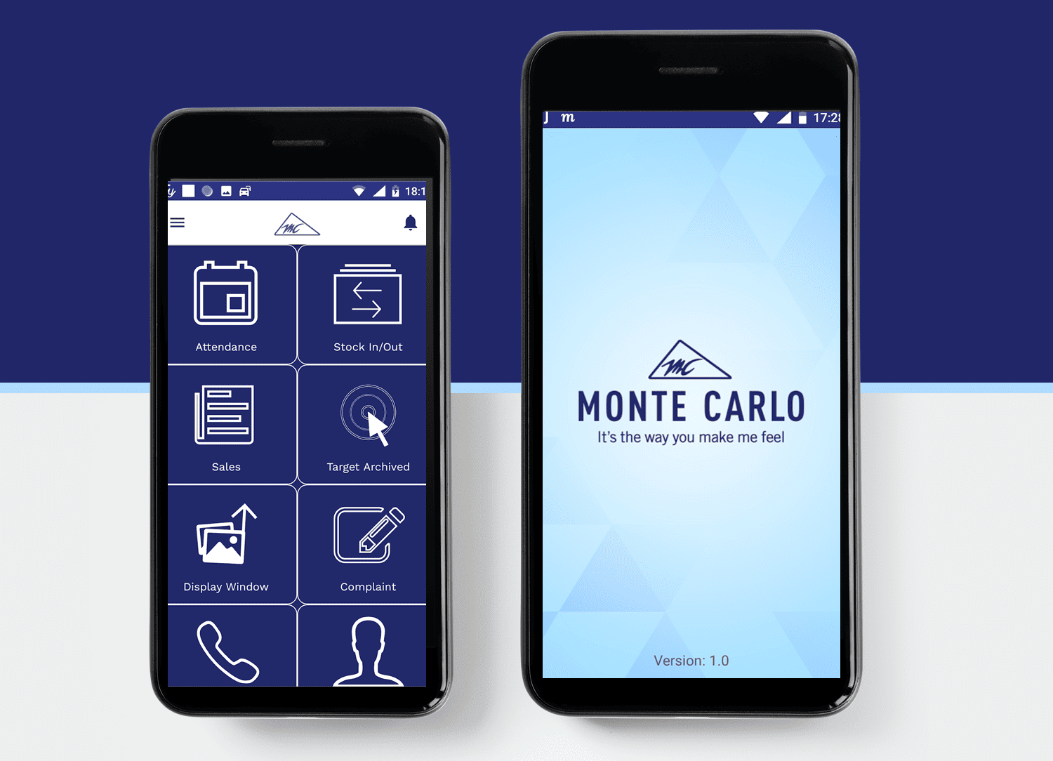 Monte Carlo mobile app by Infosoft Network