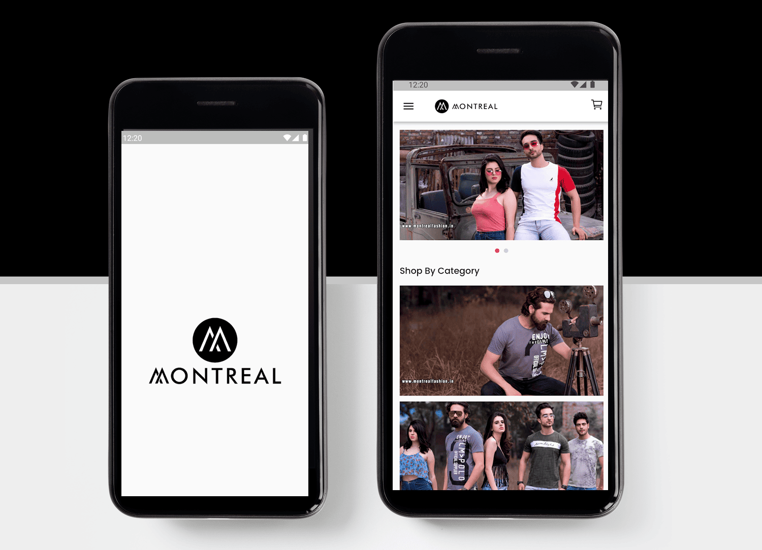 Montreal mobile app by Infosoft Network